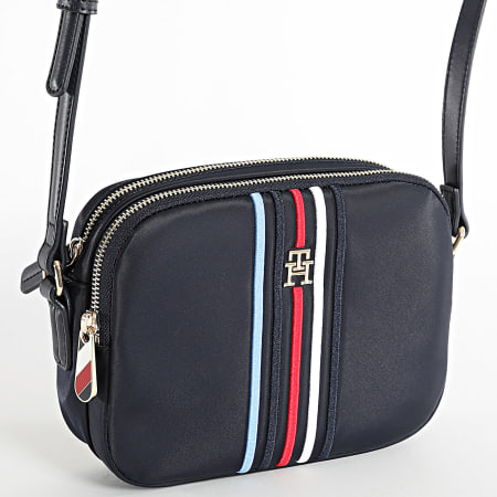 Tommy Hilfiger Sac A Main Femme Poppy 5985 Bleu Marine