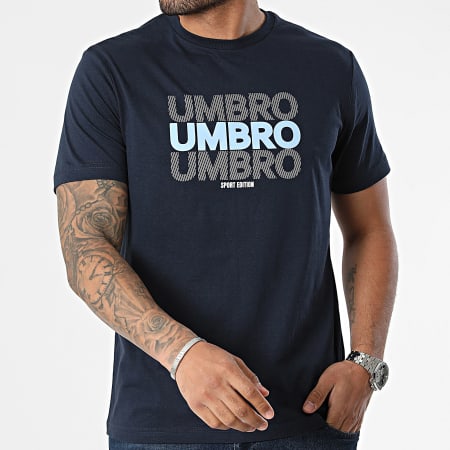 Umbro - Tee Shirt 957710-60 Bleu Marine