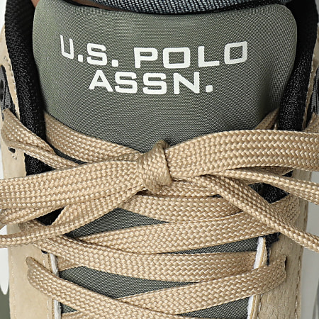 US Polo ASSN - Justin 001 Scarpe da ginnastica bianche e grigie