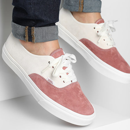 Vans - Baskets Authentic BW5CHO1 Cerdo Ante Rosa Marchito