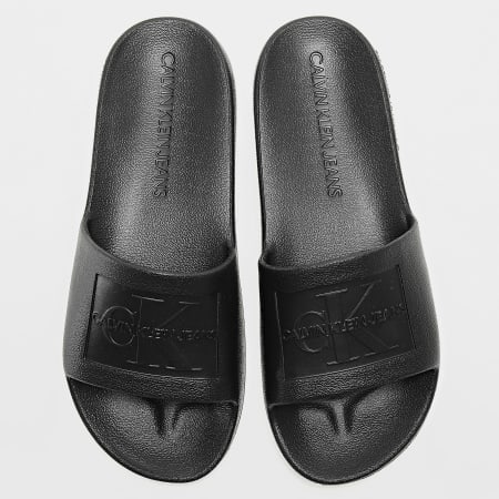 Calvin Klein - Zapatos Monogram Debossed 0060 Negro