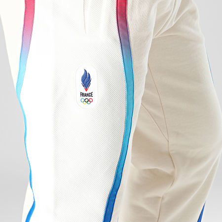 Le Coq Sportif - Pantalon Jogging Efro Jeux Olympiques 2024 2410379 Beige