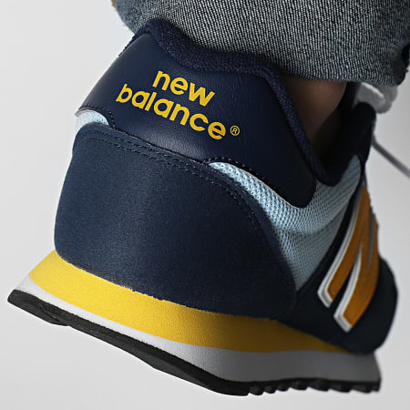New Balance - GM500VA2 Scarpe da ginnastica blu chiaro blu giallo