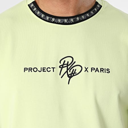 Project X Paris - Tee Shirt Oversize 2210218 Vert Lime