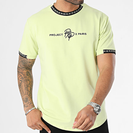Project X Paris - Tee Shirt Oversize 2210218 Vert Lime