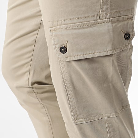 Tiffosi - Pantalon Cargo Comfort Beige