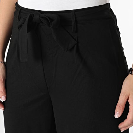 Tiffosi - Pantalones de pierna ancha para mujer Venus 10054562 Negro