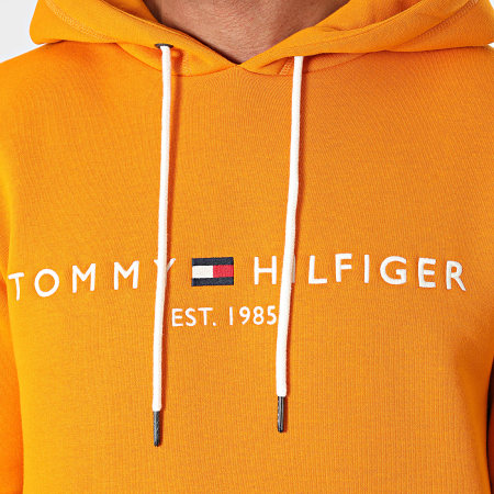 Tommy Hilfiger - Felpa con cappuccio Tommy Logo 1599 Arancione