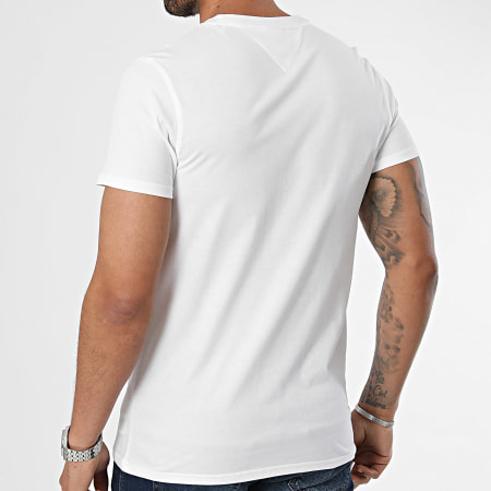 Tommy Jeans - Juego De 2 Camisetas Slim 5381 Azul Marino Blanco