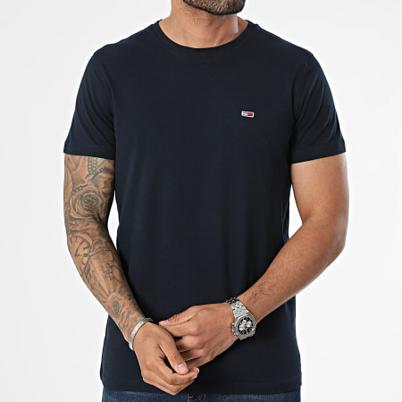 Tommy Jeans - Juego De 2 Camisetas Slim 5381 Azul Marino Blanco