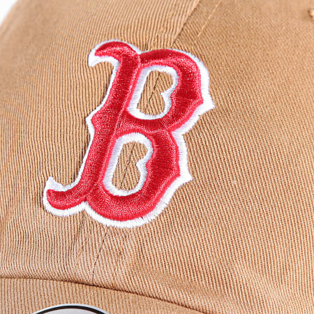 '47 Brand - Casquette Clean Up Boston Red Sox Camel
