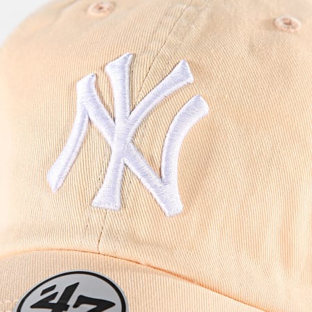 '47 Brand - Cappello Clean Up New York Yankees arancione chiaro