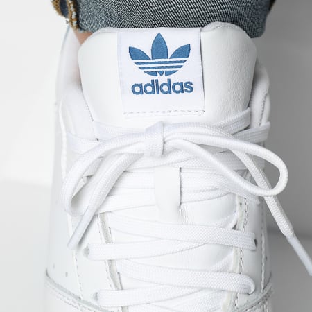 Adidas Originals - Baskets Team Court 2 ID3408 Footwear White Dark Marine