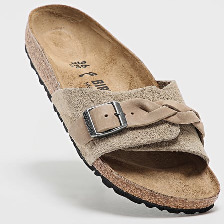 BIRKENSTOCK - Sandalias de mujer Oita Braided Taupe