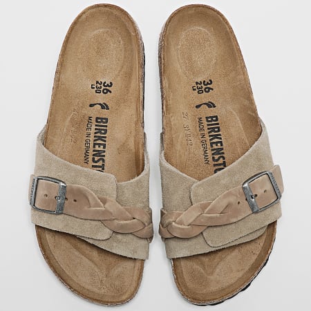 BIRKENSTOCK - Sandalias de mujer Oita Braided Taupe