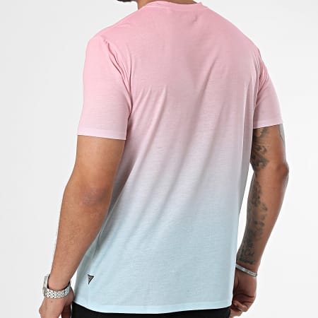 Guess - Camiseta M4GI66-KCCD0 Rosa Azul Degradado