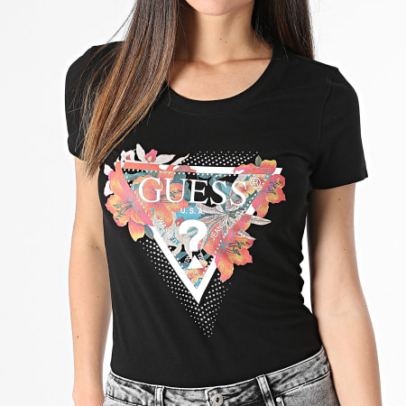 Guess - Dames-T-shirt W4GI62 Zwart