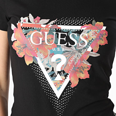 Guess - Dames-T-shirt W4GI62 Zwart