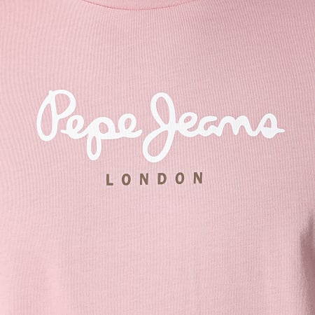 Pepe Jeans - Tee Shirt Eggo PM508208 Rose