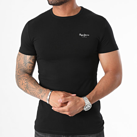 Pepe Jeans - Tee Shirt Original Basic PM508212 Noir