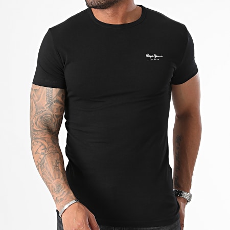 Pepe Jeans - Tee Shirt Original Basic PM508212 Noir