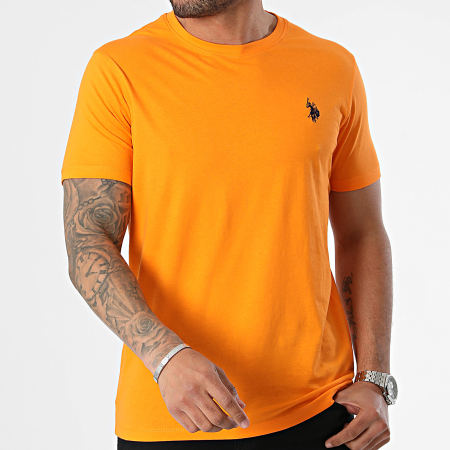 US Polo ASSN - Tee Shirt Luca 67517-50313 Orange