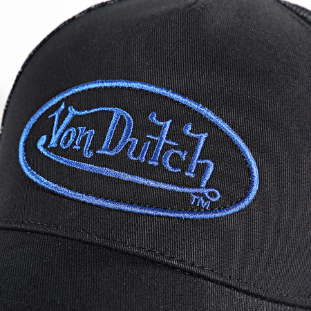 Von Dutch - Cappello Trucker Neo Blue Nero