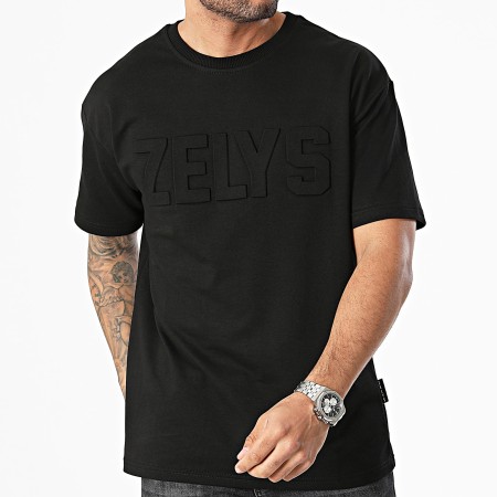 Zelys Paris - Camiseta negra Osean
