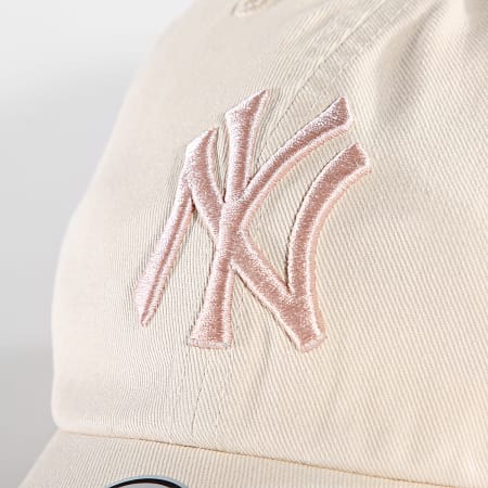 '47 Brand - Gorra Clean Up New York Yankees Beige