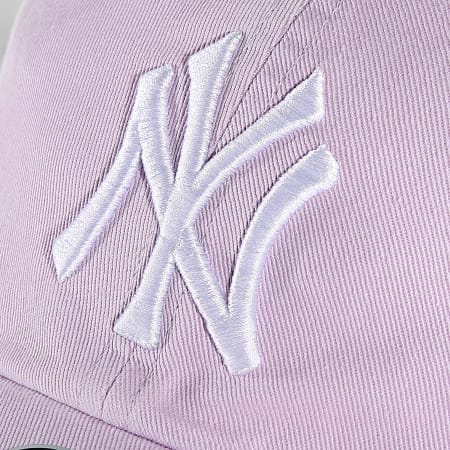 '47 Brand - Casquette Clean Up New York Yankees Lila