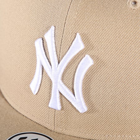 '47 Brand - Capitano New York Yankees Cappello snapback in cammello chiaro