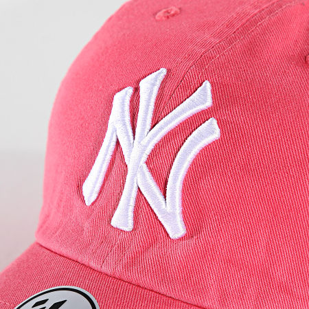 '47 Brand - Casquette Clean Up New York Yankees Rose