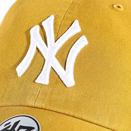 '47 Brand - Cappello New York Yankees Clean Up Giallo senape