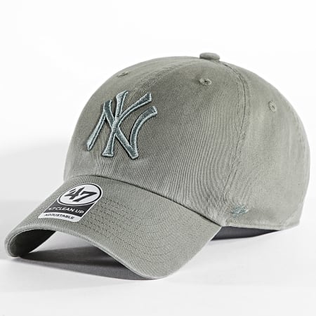 '47 Brand - Gorra Clean Up New York Yankees Caqui Verde