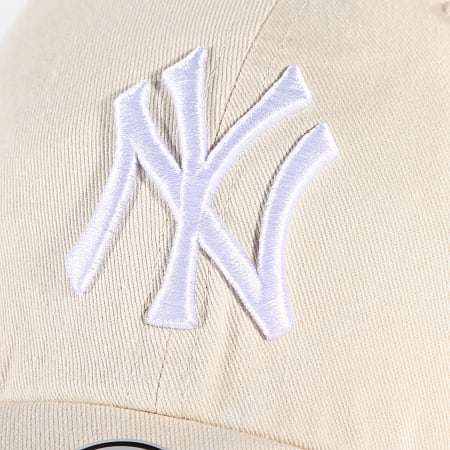'47 Brand - Casquette Clean Up New York Yankees Beige