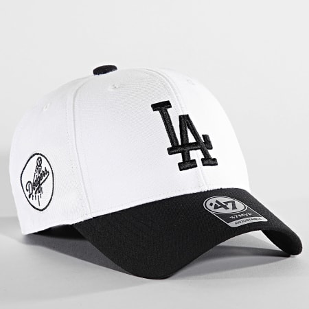 '47 Brand - Los Angeles Dodgers Gorra MVP Blanco Negro