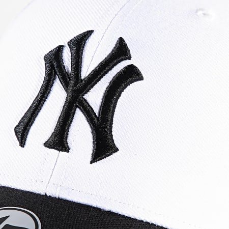 '47 Brand - Casquette New York Yankees Blanc Noir
