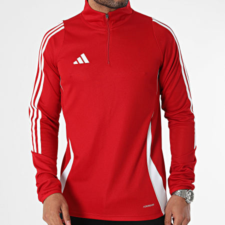 Adidas Sportswear - Tee Shirt Manches Longues Tiro24 IS1045 Rouge