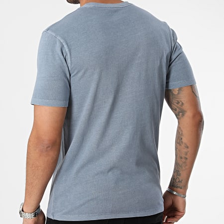 Blend - Tee Shirt Essentiel BOUNSM11 Bleu Gris