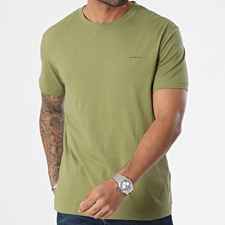 Calvin Klein - Set di 2 magliette 5203 verde nero