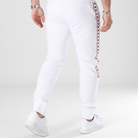 Champion - 219752 Pantalones de chándal blancos