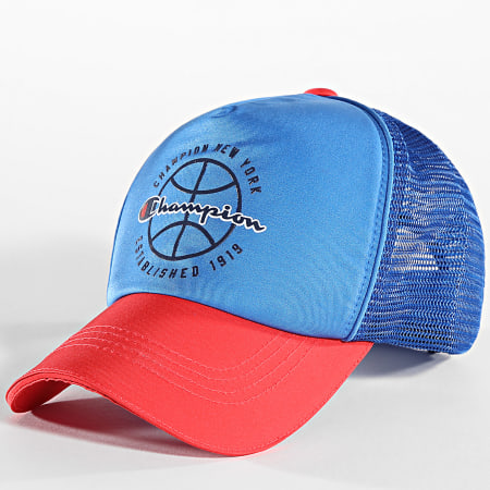 Champion - Gorra Trucker 805959 Azul Real Rojo