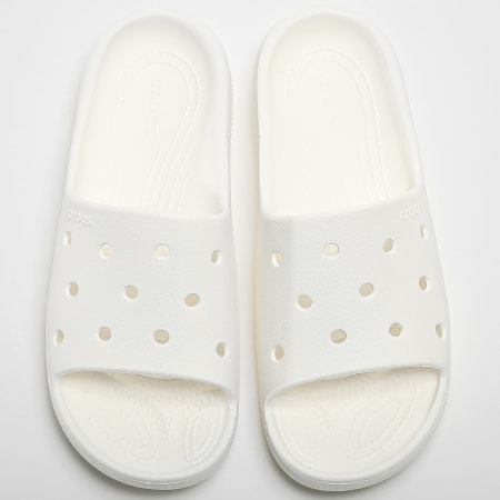 Crocs - Classic Slide V2 Blanco