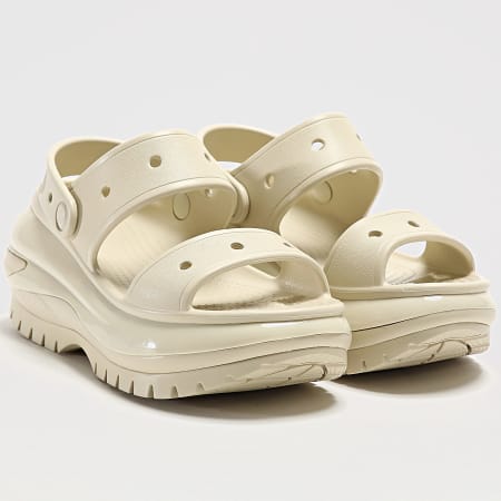 Crocs - Sandalia Mega Crush Mujer 207989 Hueso