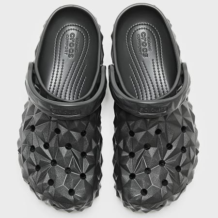 Crocs - Claquettes Classic Geometric Clog Noir