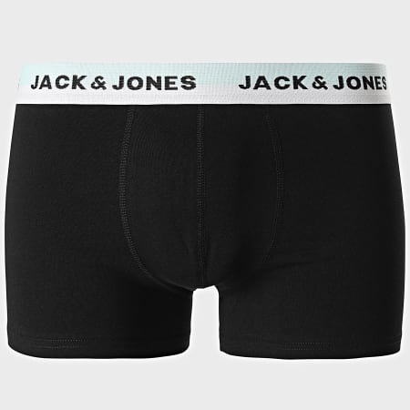 Jack And Jones - Juego de 5 calzoncillos bóxer Splitter negros