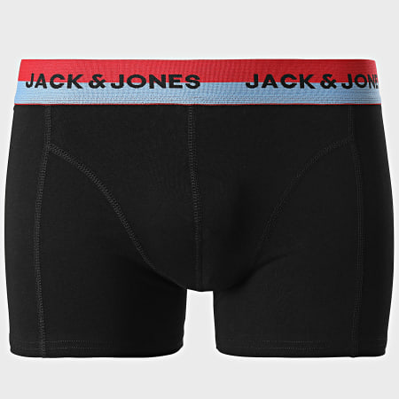 Jack And Jones - Set di 5 boxer neri Splitter