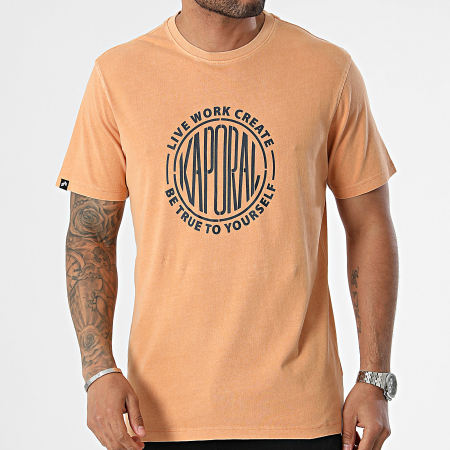 Kaporal - Tee Shirt Essentiel BOUNSM11 Orange