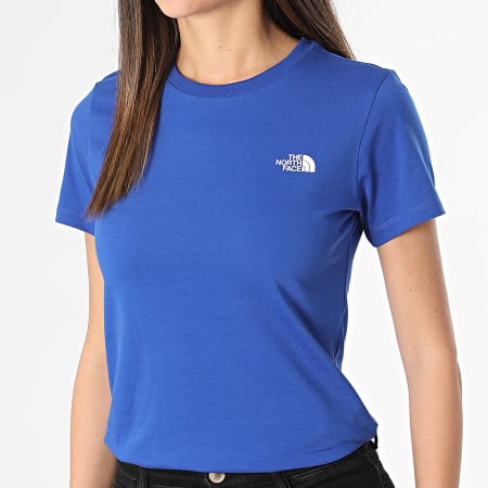 The North Face - Camiseta de mujer Simple Dome Tee Shirt A87NH Royal Blue