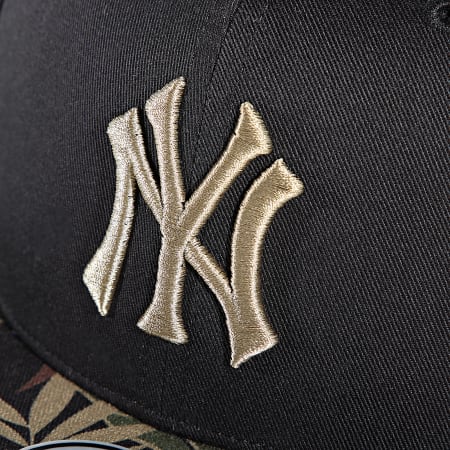 '47 Brand - Casquette Snapback New York Yankees Noir Vert Kaki